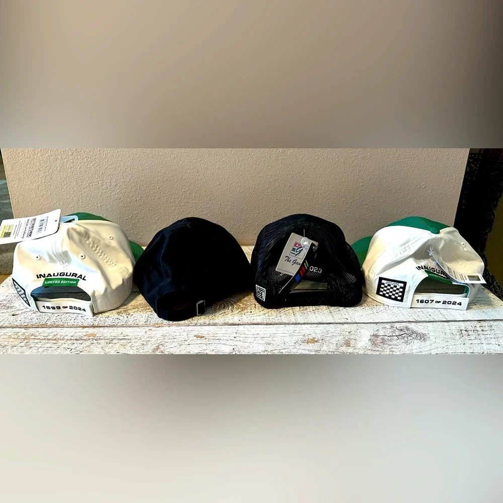 Bundle of 4 Racing Theme Caps - NWT